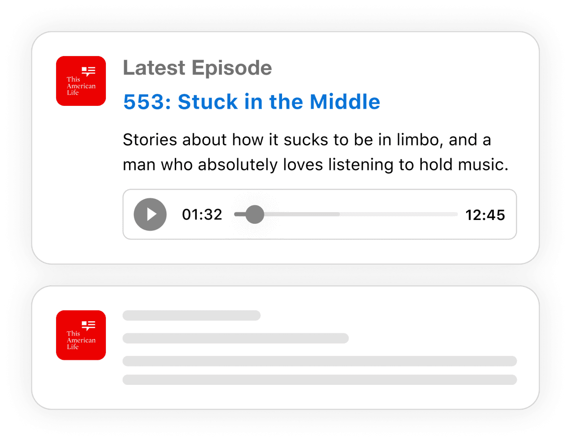 Listen to latest podcast episodes on Rephonic.